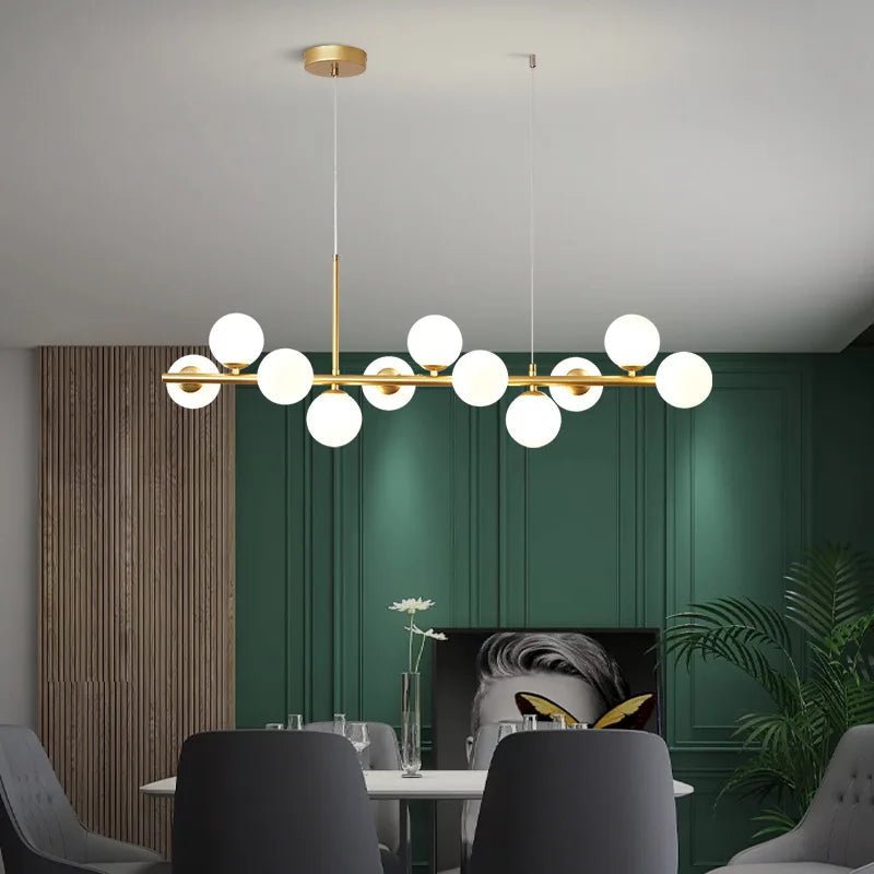 Suspension LED en Verre Soufflée | Glowia