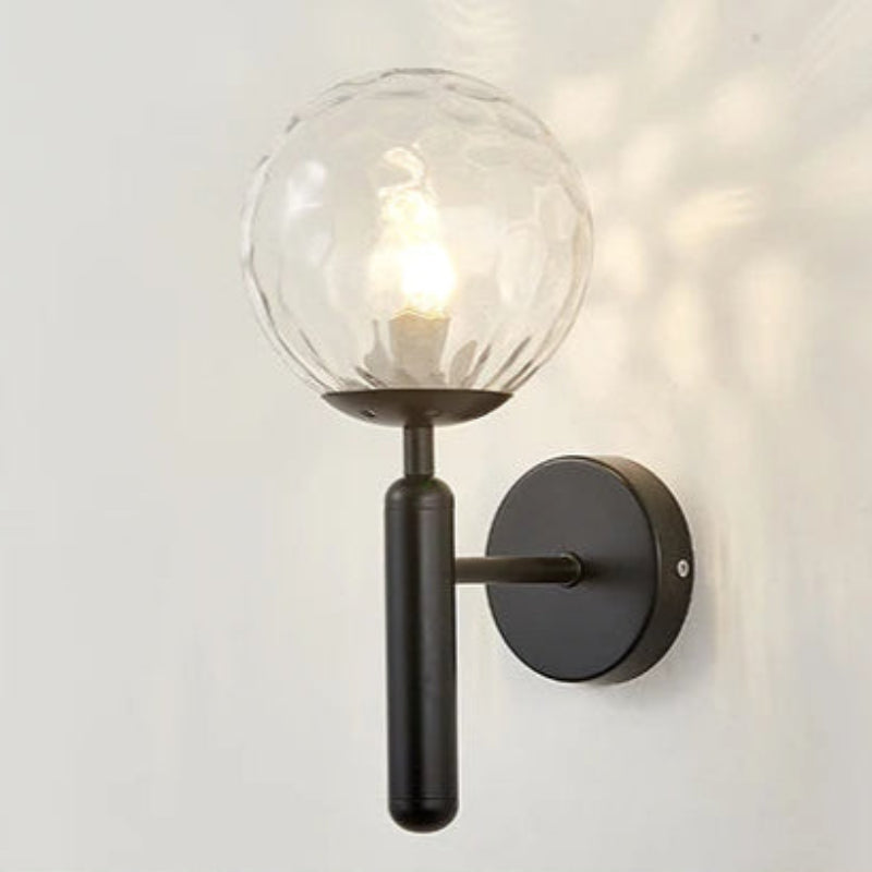 Applique murale Nocta en Verre Soufflé et Métal | Moderne Nordique
