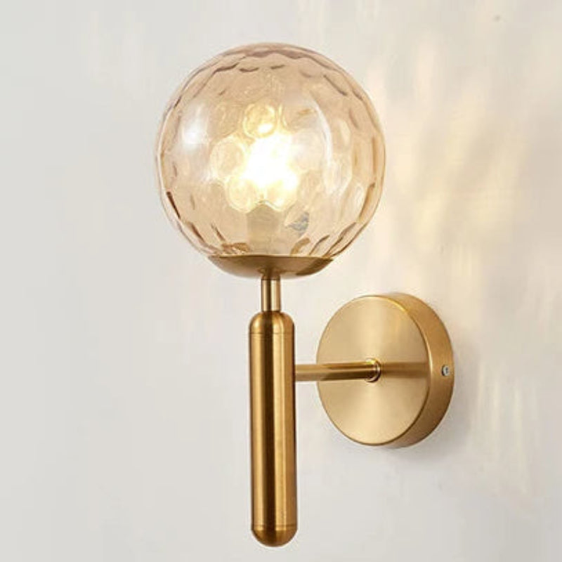Applique murale Nocta en Verre Soufflé et Métal | Moderne Nordique