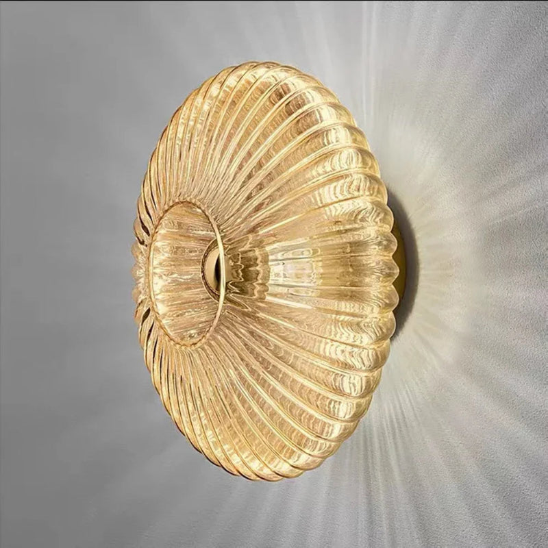 Applique murale Neural en Verre | Design Élégant et Lumière Douce LED