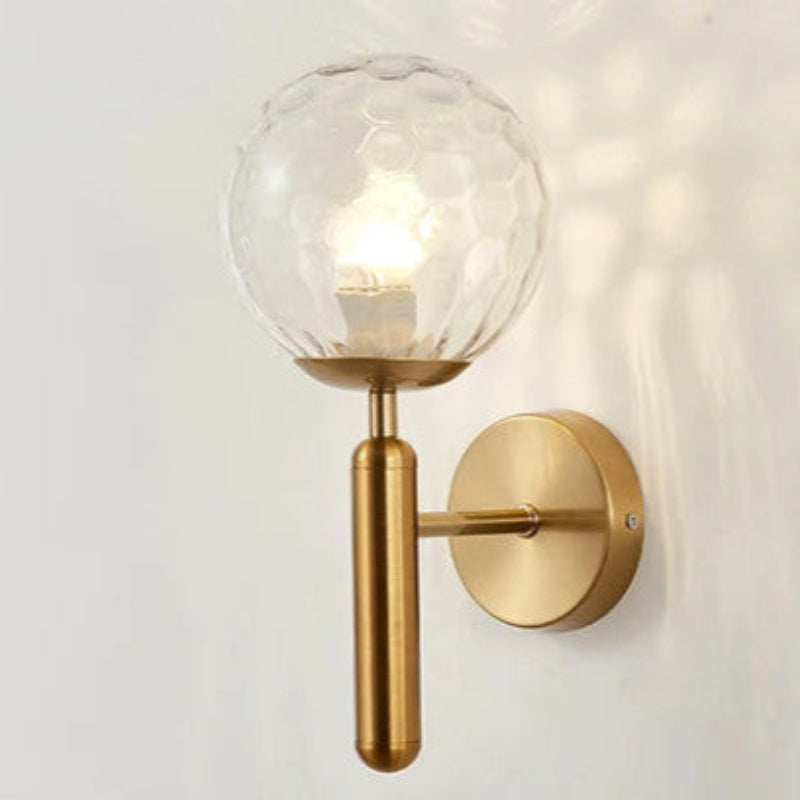Applique murale Nocta en Verre Soufflé et Métal | Moderne Nordique