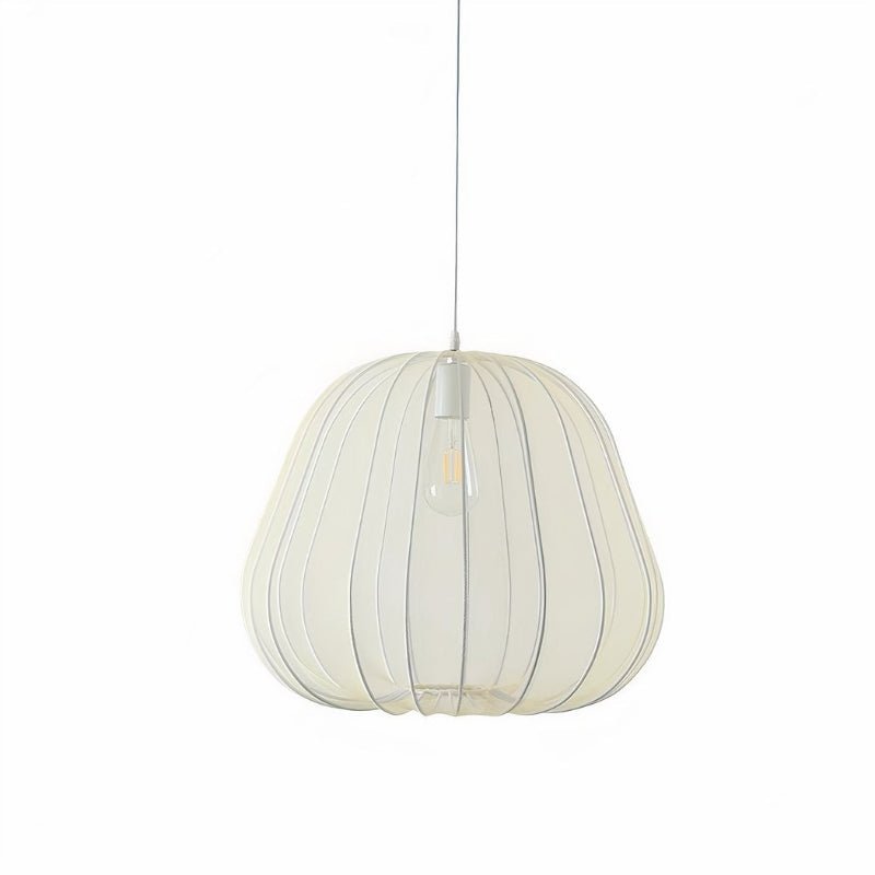 Suspension Lanterne Tissu Design Éclairage LED | Nara