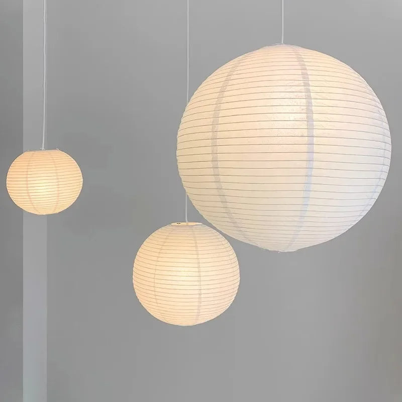 Suspension Hikari | Lampe Japonaise en Papier de Riz LED