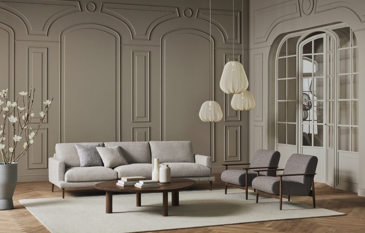 Suspension Lanterne Tissu Design Éclairage LED | Nara