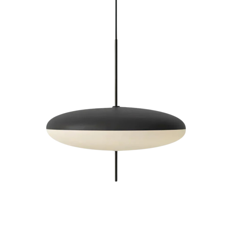 Lampe Suspendue LED Nordica Volante | Suspension Design Blanc/Noir