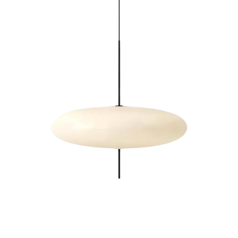 Lampe Suspendue LED Nordica Volante | Suspension Design Blanc/Noir