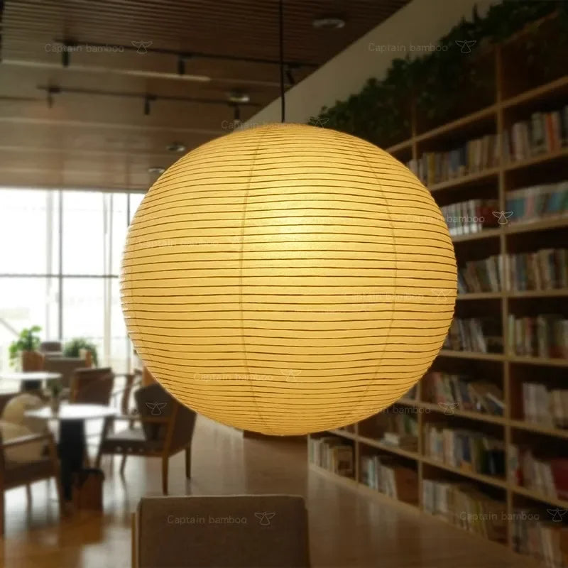 Suspension Hikari | Lampe Japonaise en Papier de Riz LED