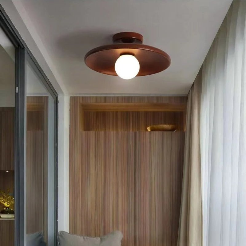 Plafonnier en Bois de Noyer | Noya