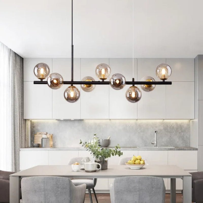 Suspension LED en Verre Soufflée | Glowia