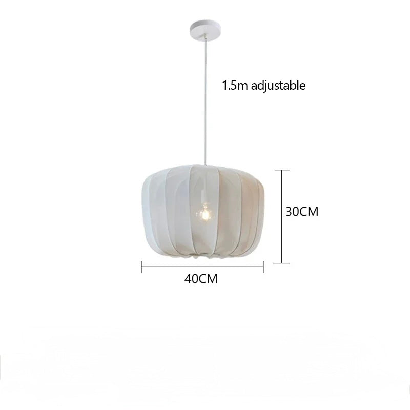 Suspension Luminaria Moderne en Tissu | Design Minimaliste