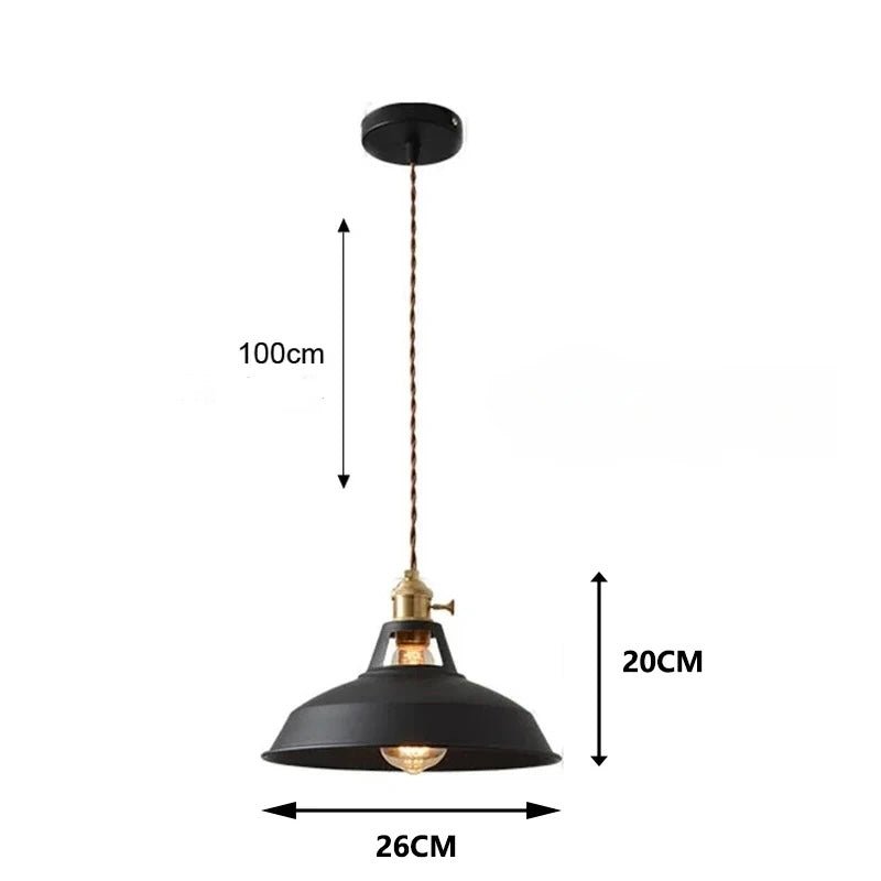 Suspension LED Vintage Colorée | Orélia