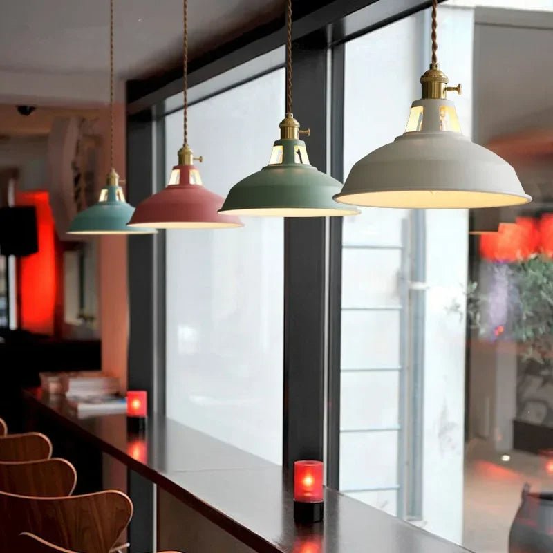 Suspension LED Vintage Colorée | Orélia