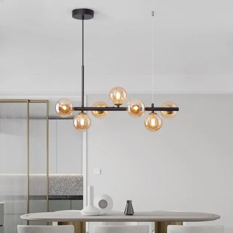 Suspension LED en Verre Soufflée | Glowia