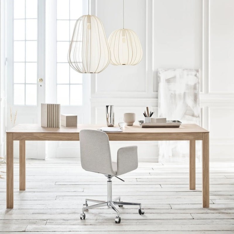 Suspension Lanterne Tissu Design Éclairage LED | Nara
