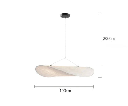 Suspension LED Éclat moderne | Luminaire Suspendu Nordique Faite à la Main