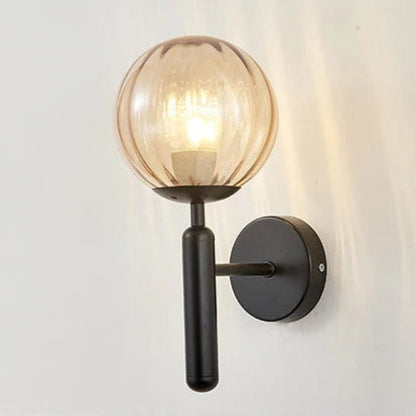 Applique murale Nocta en Verre Soufflé et Métal | Moderne Nordique