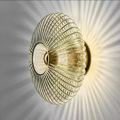 Applique murale Neural en Verre  | Design Élégant et Lumière Douce LED