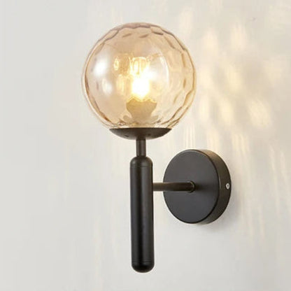 Applique murale Nocta en Verre Soufflé et Métal | Moderne Nordique