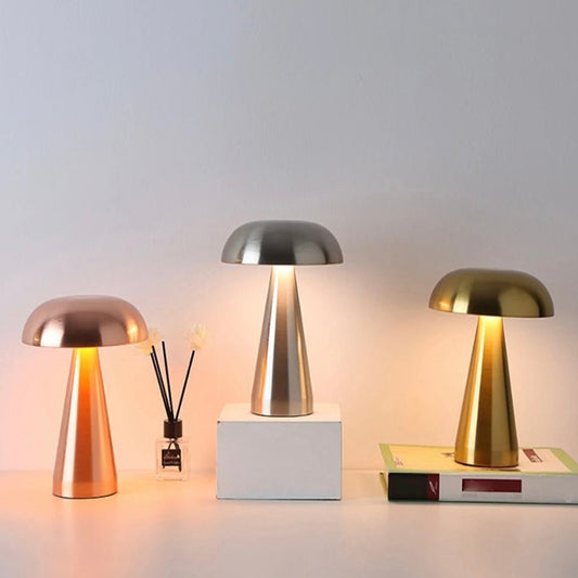 Lampe LED ChampiTouch | Lampe Tactile Rechargeable, Design Moderne