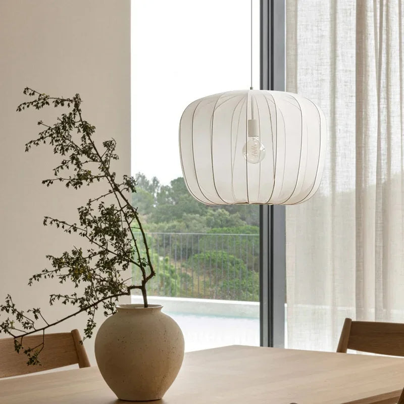 Suspension Luminaria Moderne en Tissu | Design Minimaliste