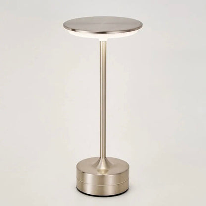 Lampe LED Tactile LumaTouch Sans Fil Rechargeable |  Design Métal