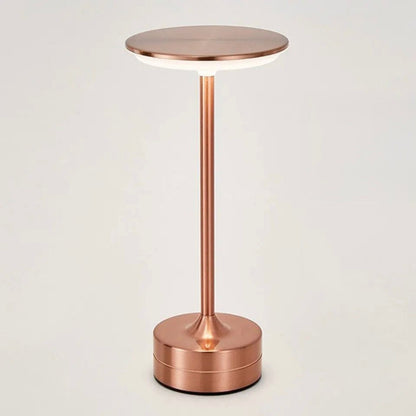 Lampe LED Tactile LumaTouch Sans Fil Rechargeable |  Design Métal