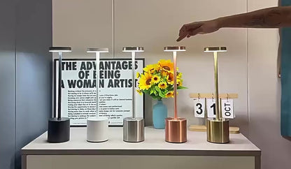 Lampe LED Tactile LumiTouch Tactile Rechargeable | Design Minimaliste