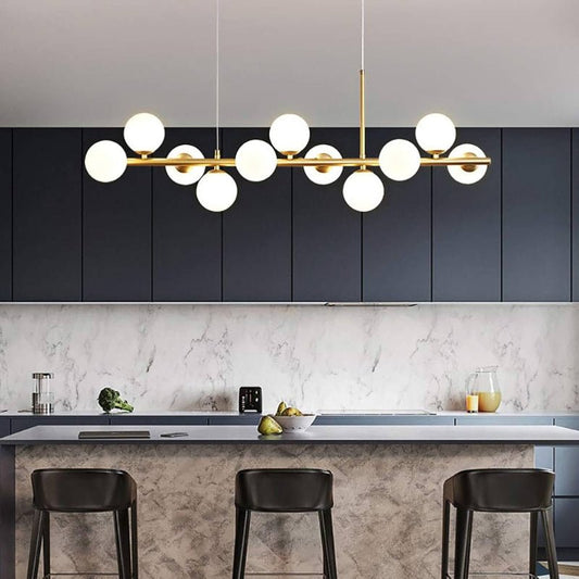 Suspension LED en Verre Soufflée | Glowia