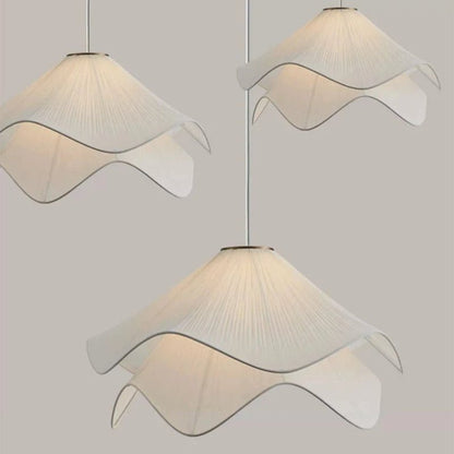 Suspension LED en Soie Véritable | Soa
