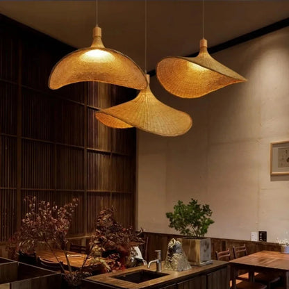 Suspension Bohème Soléna | Lampe en Rotin & Bambou