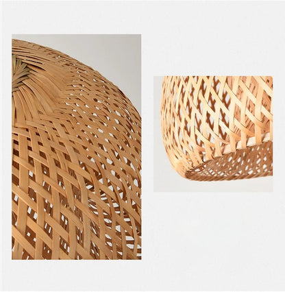 Suspension Artisanale en Rotin Tissé Main | Lantao